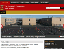 Tablet Screenshot of dchs-alnwick.org